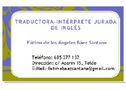 Traductora-Intérprete Jurada de Inglés - En Las Palmas, Telde