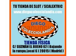 Tienda Scalextric Madrid . Diego Coleccioland