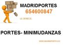 BUSCA YA MUDANZAS Y PORTES BARATOS((65/460-0847)))MADRID-ANUNCIOS - En Madrid