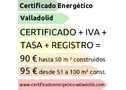 Certificado energetico en valladolid